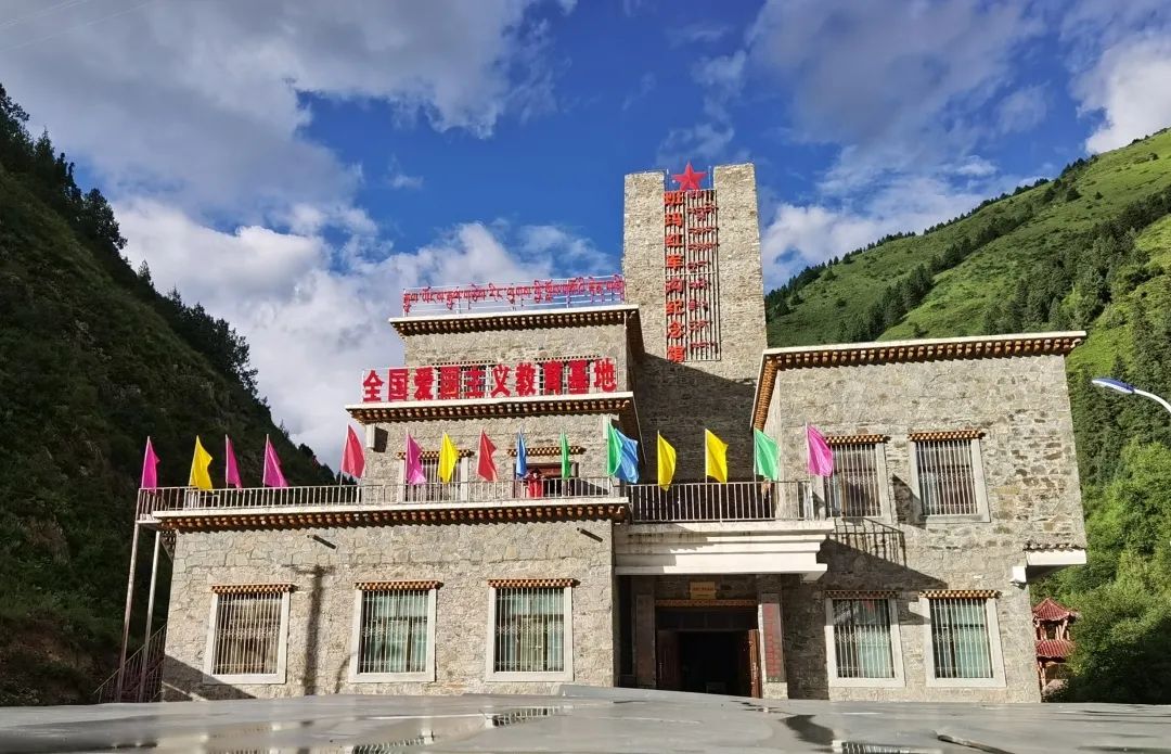 班瑪縣紅軍溝革命遺址。青海省文化和旅游廳供圖