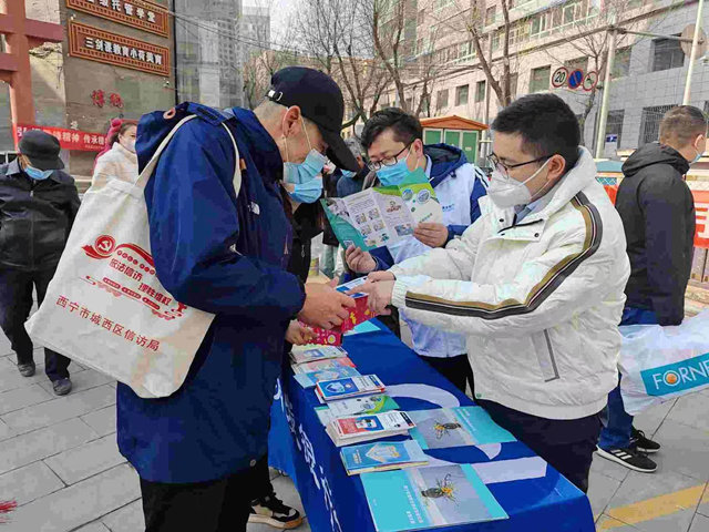 活動現(xiàn)場。浦發(fā)銀行西寧分行供圖