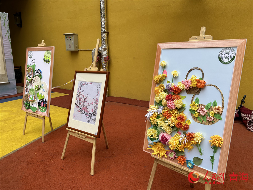 作品展示。人民網(wǎng) 陳明菊攝