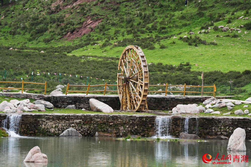 祁連美景。人民網(wǎng) 陳明菊攝