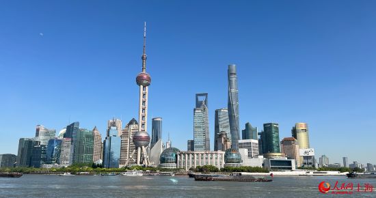 現(xiàn)在的陸家嘴金融城。 人民網(wǎng) 馬作鵬攝